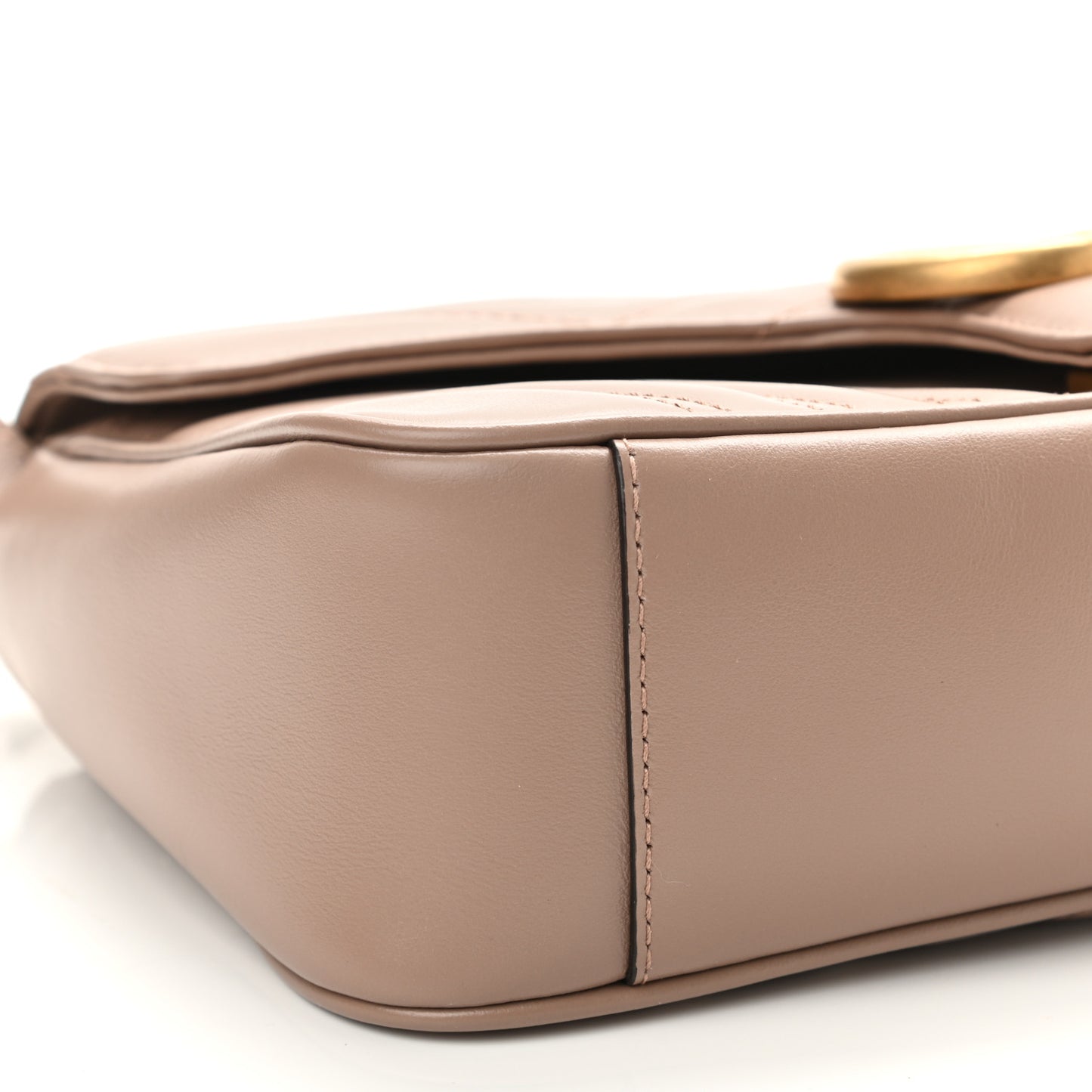 Calfskin Matelasse Small GG Marmont Shoulder Bag Porcelain Rose