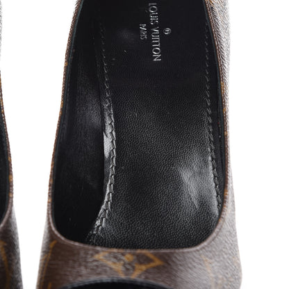 Louis Vuitton Patent Monogram Fetish Pump 36 10 of 11