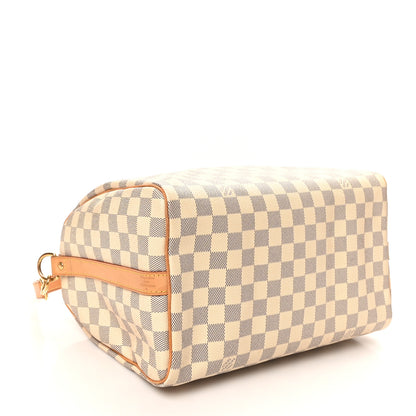 Louis Vuitton Damier Azur Speedy Bandouliere 30 4 of 10