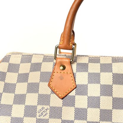 Louis Vuitton Damier Azur Speedy 30 10 of 10