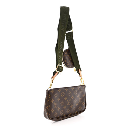 Louis Vuitton Monogram Multi Pochette Accessories Kaki 3 of 13