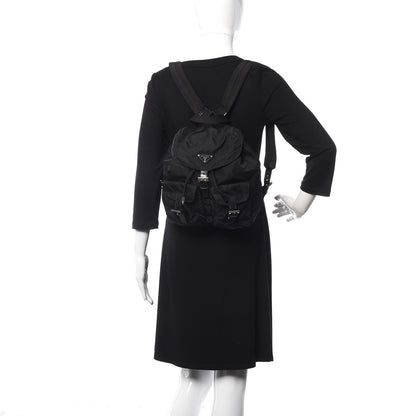 Prada Tessuto Nylon Vela Small Backpack Black 2 of 11