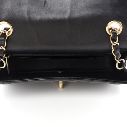 Chanel Lambskin Quilted Mini Rectangular Flap Black 5 of 10