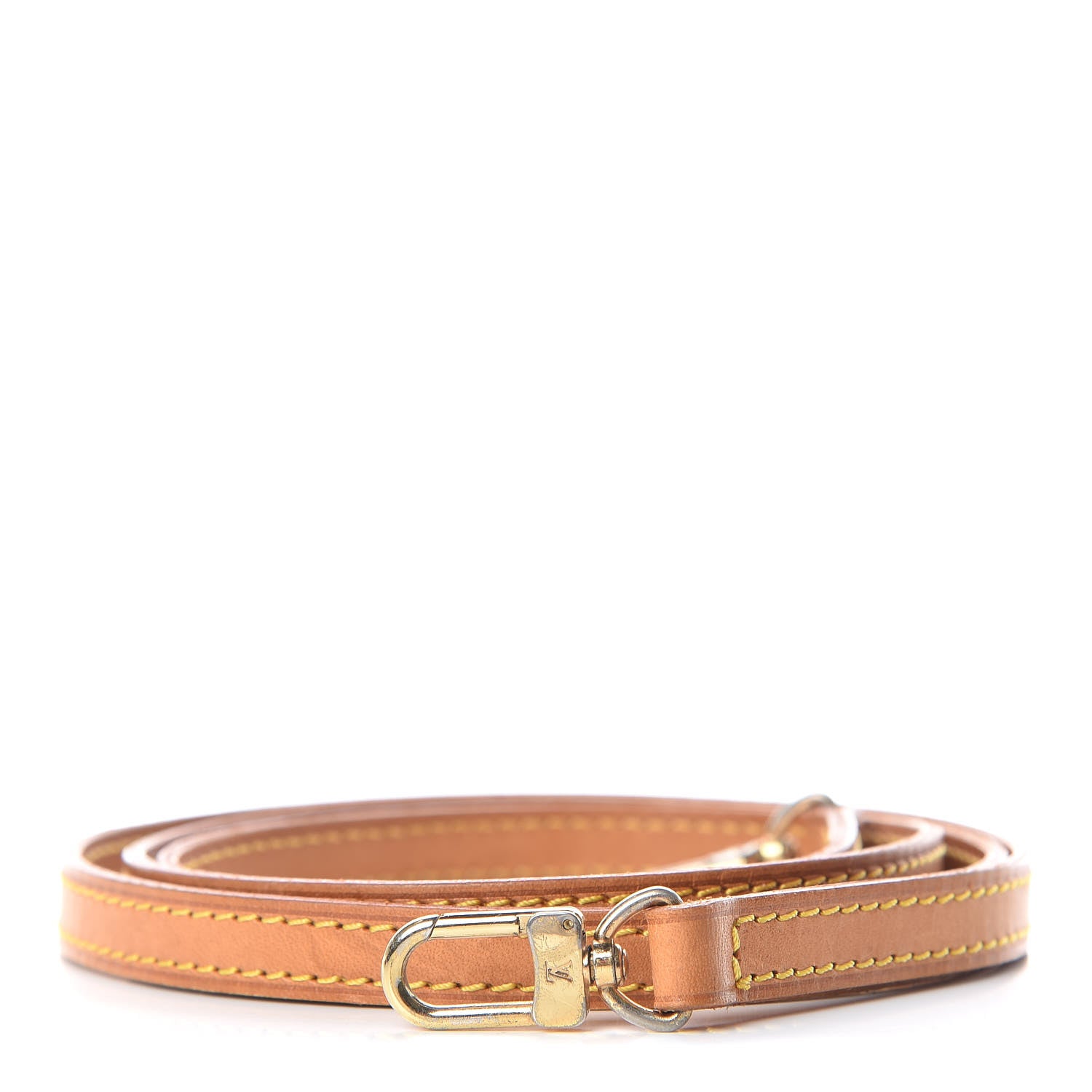 Louis Vuitton Vachetta 12mm Long Shoulder Strap VVN 1 of 6