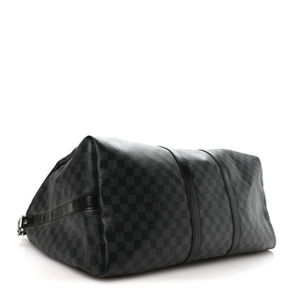 Louis Vuitton Damier Graphite Keepall Bandouliere 55 3 of 9