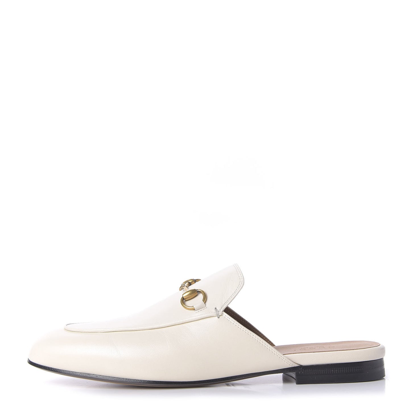 Malaga Kid Womens Princetown Slippers 38.5 Mystic White