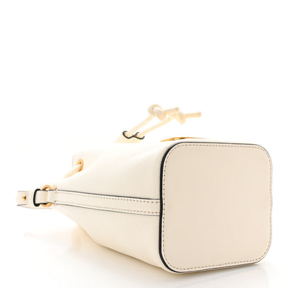 Valentino Garavani Nappa Mini VLogo Signature Bucket Bag Light Ivory 4 of 10