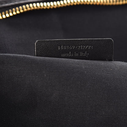 Saint Laurent Calfskin Vavin Logo Strap Duffle Bag Black 7 of 10