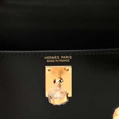 Hermes Box Mini Kelly Sellier 20 Black 6 of 11