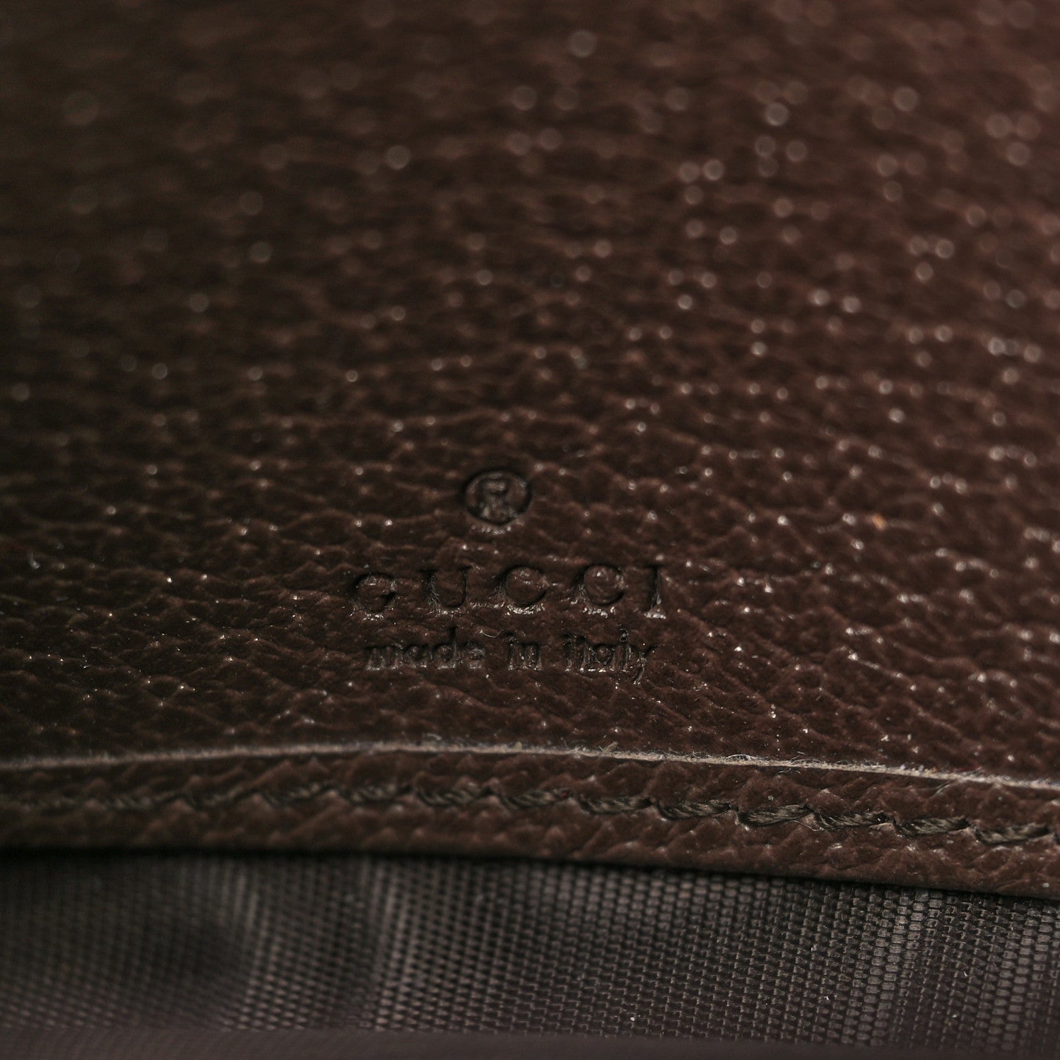 Gucci GG Supreme Monogram Web Ophidia Continental Wallet Brown 6 of 6