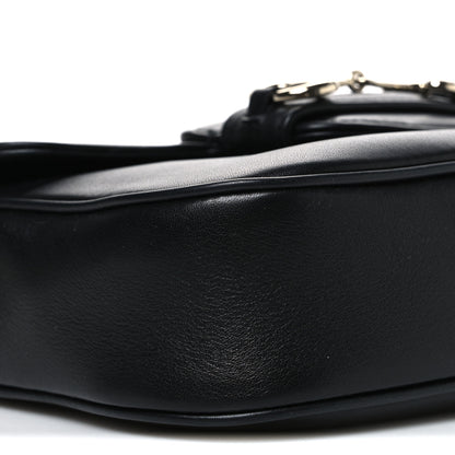 Gucci Arabella Calfskin Horsebit 1955 Small Shoulder Bag  Black 9 of 11