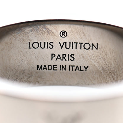 Louis Vuitton Metal LV Instinct Set of 2 Rings L 63 10.25 Silver Gold 6 of 8