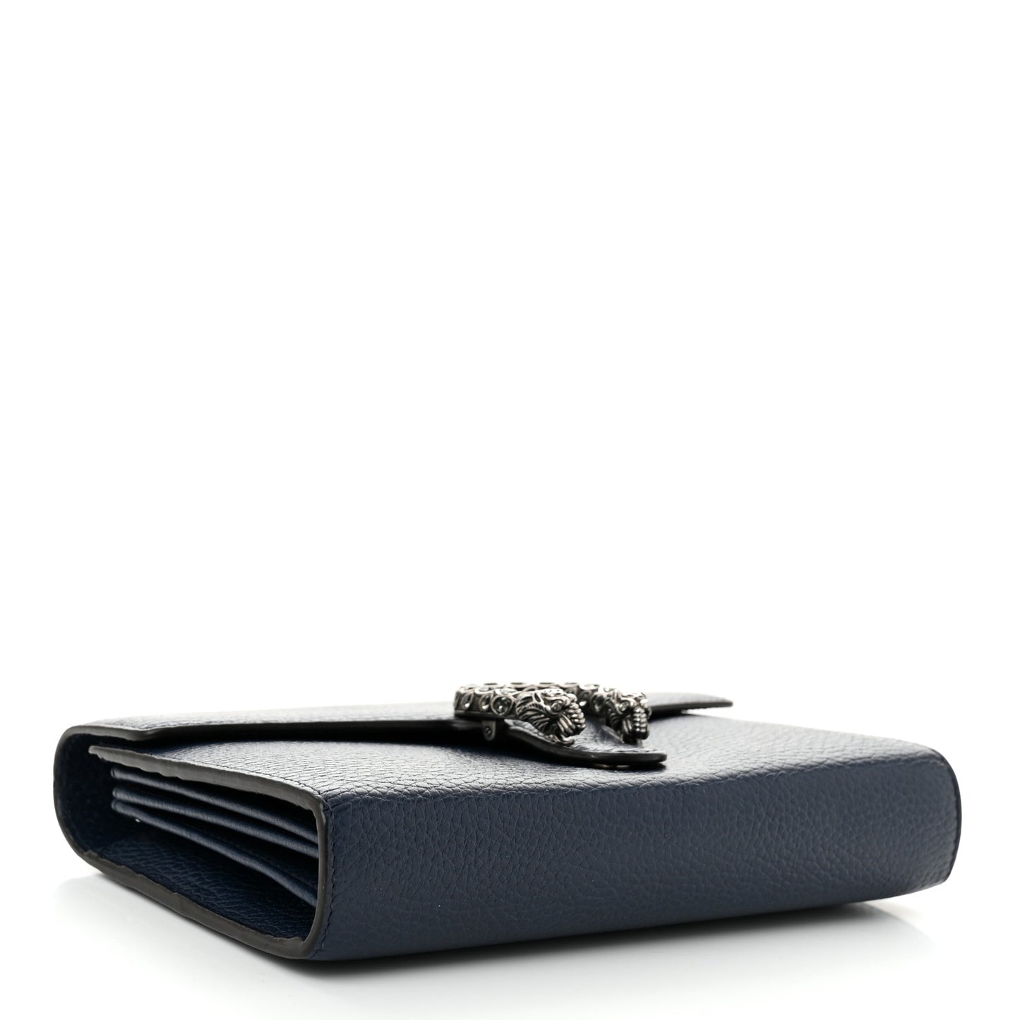 Calfskin Mini Dionysus Chain Wallet Blue Agata Black Diamond