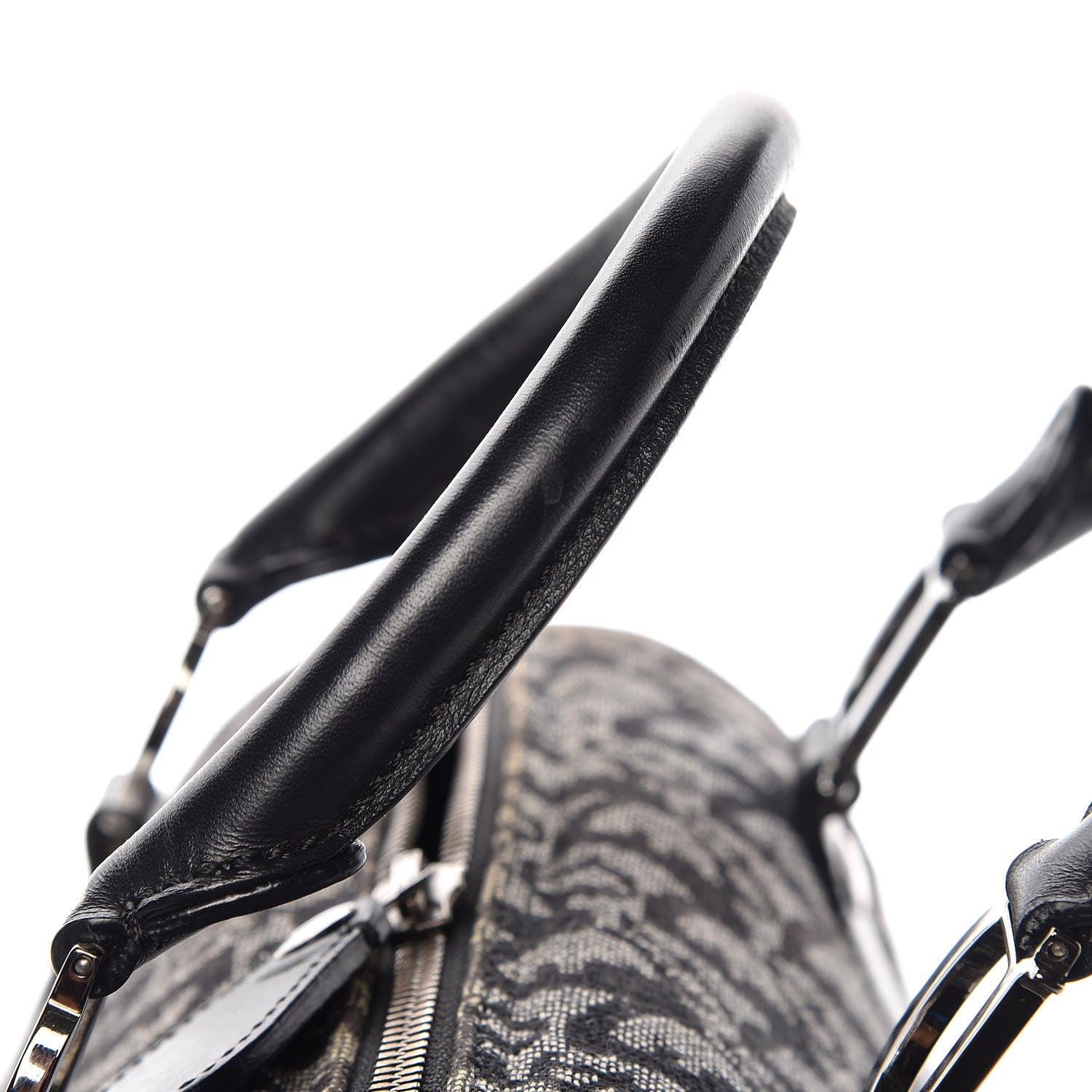 Christian Dior Monogram Boston Black 10 of 10
