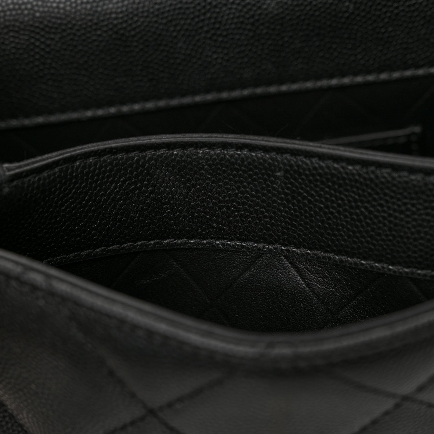 Chanel Caviar Quilted Moon Messenger Black 12 of 13