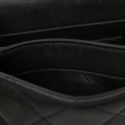 Chanel Caviar Quilted Moon Messenger Black 12 of 13