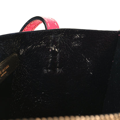Marc Jacobs Grained Calfskin Medium Grind T Pocket Tote Fuchsia 10 of 11