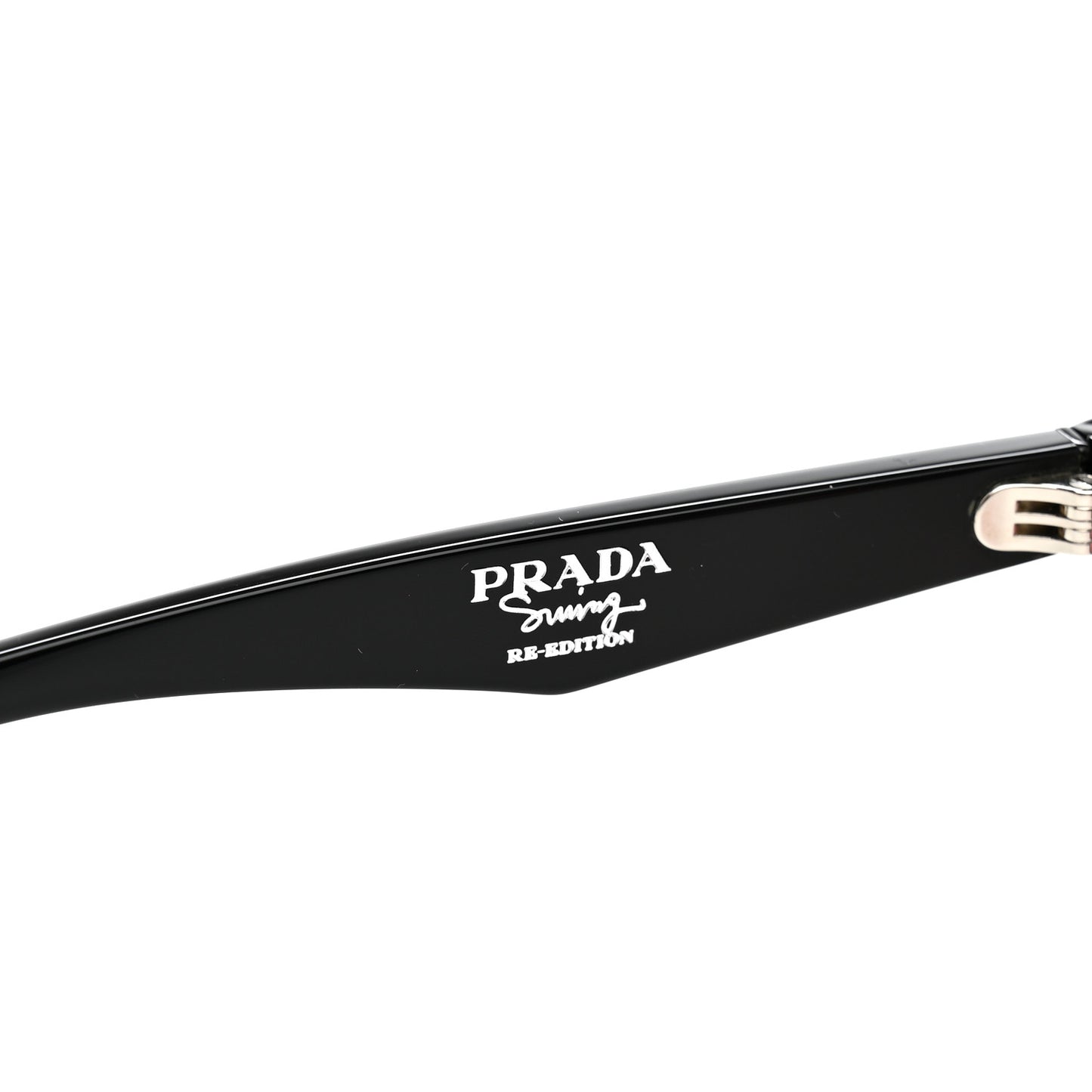 Acetate Oval Sunglasses SPR A20 Black