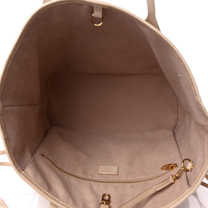 Louis Vuitton Empreinte Monogram Summer Stardust Neverfull MM Beige Clair 6 of 9