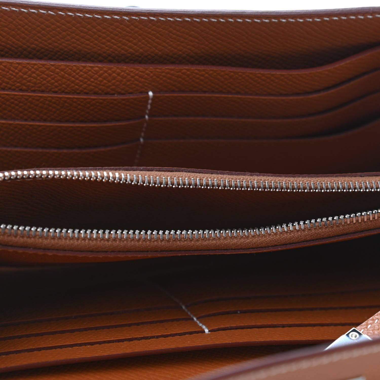 Hermes Epsom Kelly Longue Wallet Gold 4 of 4