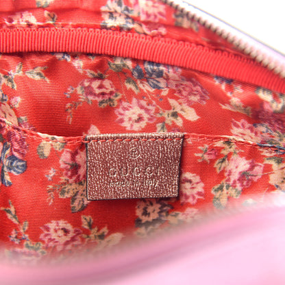 Gucci Laminated Nappa Trapuntata Small Zumi Shoulder Bag Rosa Lago Rame 6 of 10