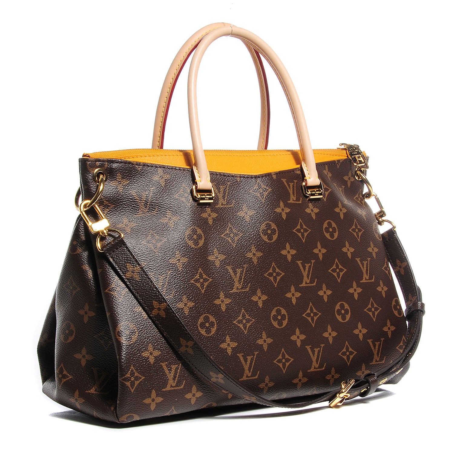 Louis Vuitton Monogram Pallas Safran 3 of 9