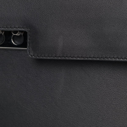 Delvaux Smooth Calfskin GM Tempete Satchel Black 5 of 5