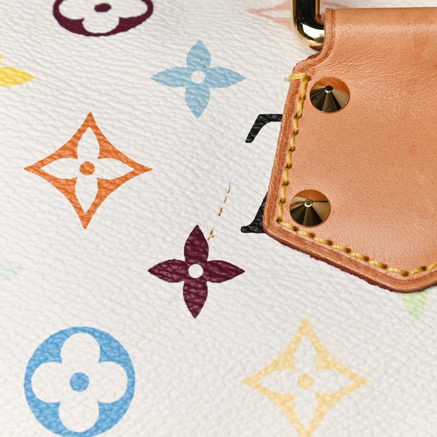 Louis Vuitton Monogram Multicolor Speedy 30 White 10 of 13