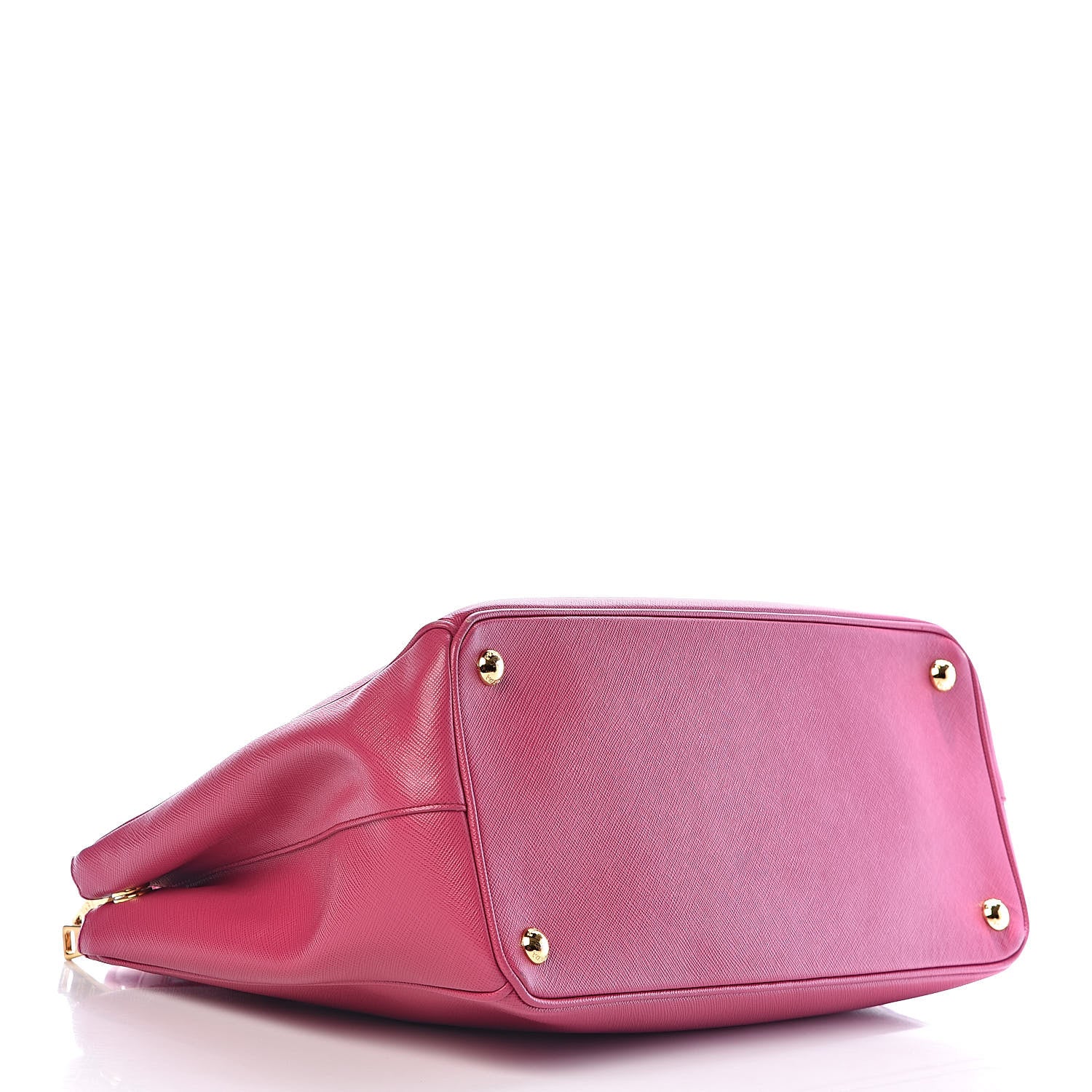 Prada Saffiano Medium Galleria Double Zip Tote Fuxia 4 of 11