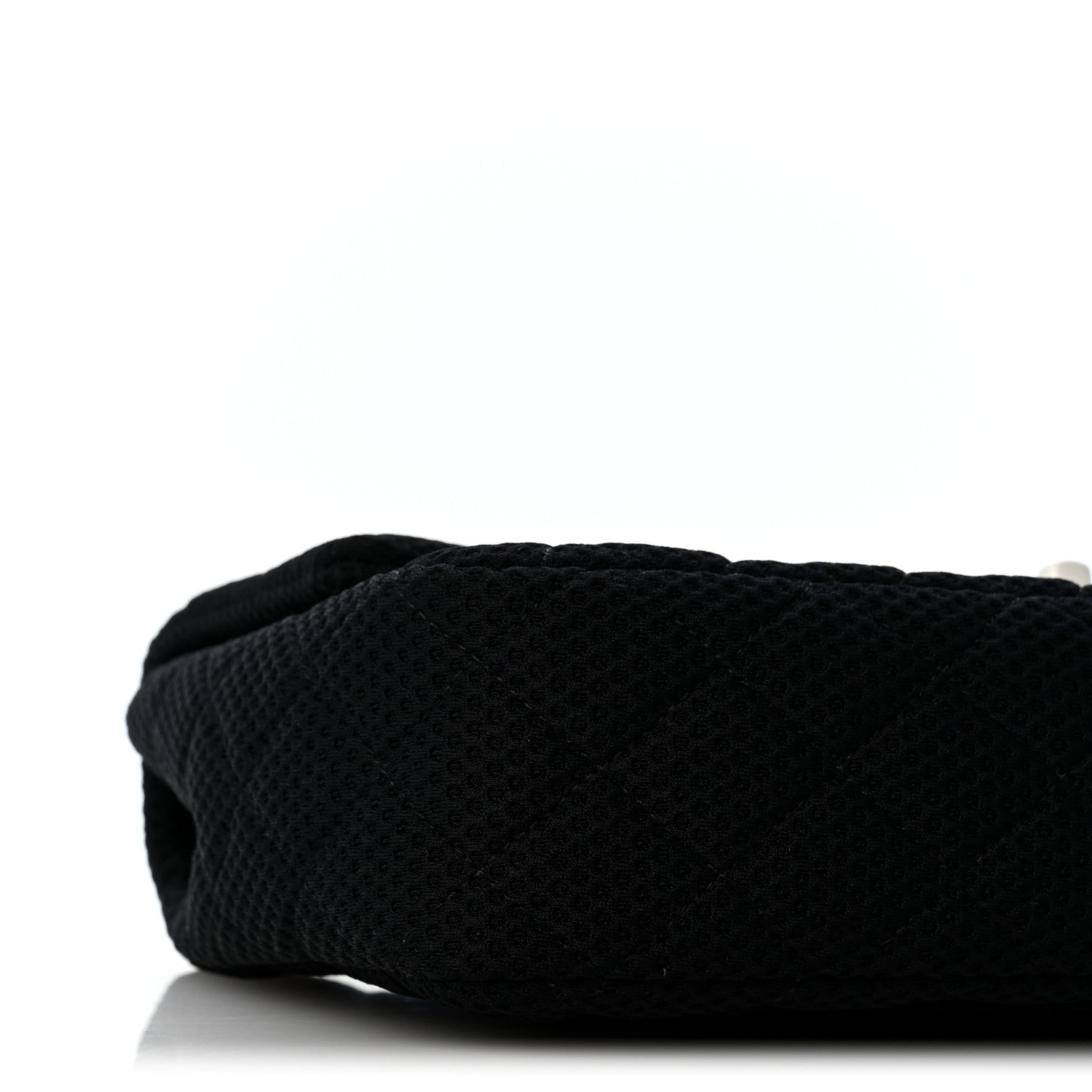 Chanel Neoprene Quilted Medium Single Flap Black 9 of 10