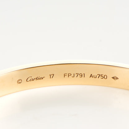 Cartier 18K Yellow Gold LOVE Bracelet 17 4 of 6
