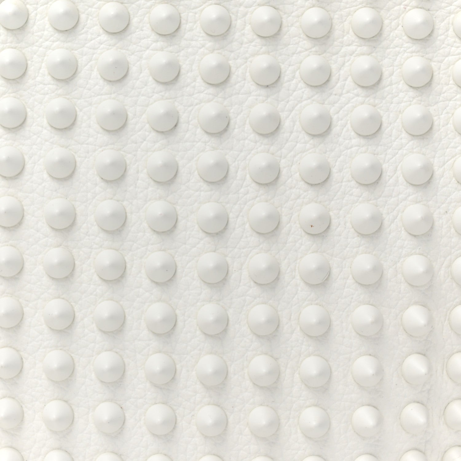 Christian Louboutin Calfskin Mens Loubifunk Spiked Bag White 8 of 13
