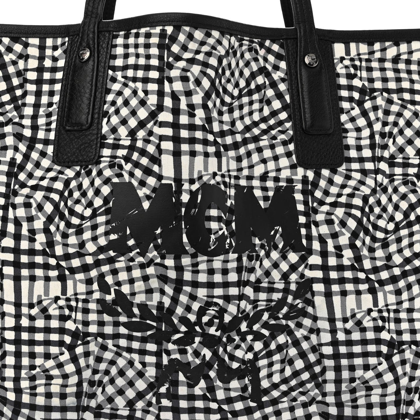 Visetos Large Liz Reversible Shopper Tote Black