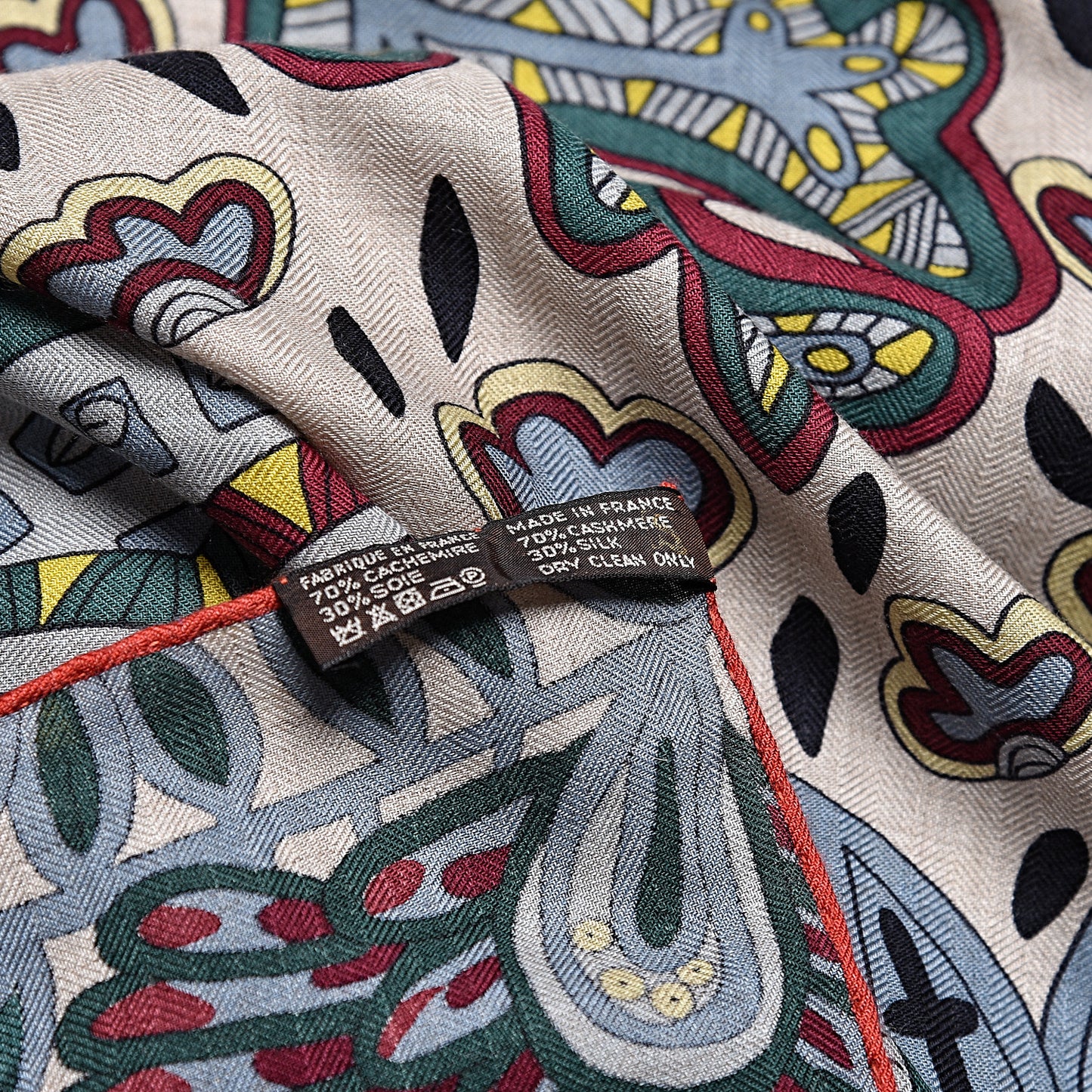 Cashmere Silk Le Jardin De La Maharani Shawl 140
