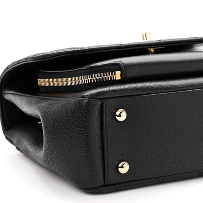 Chanel Caviar Quilted Medium Business Affinity Flap Black 9 of 11
