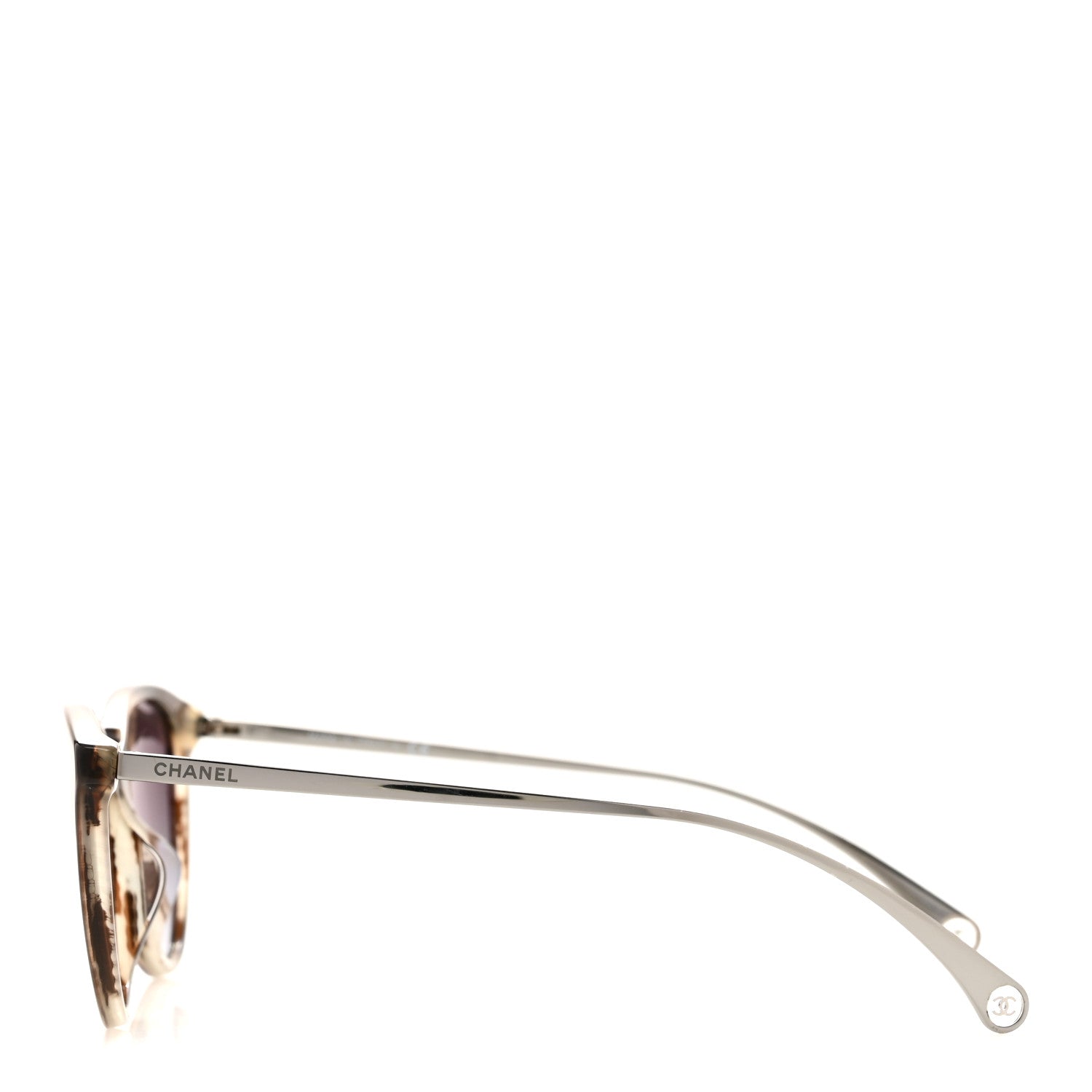 Chanel Acetate Metal Butterfly Sunglasses 5459-A Tortoise 3 of 8