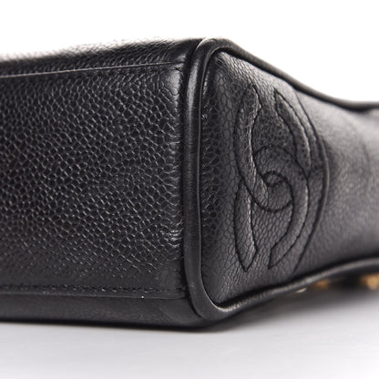 Chanel Caviar CC Shoulder Bag Black 10 of 10