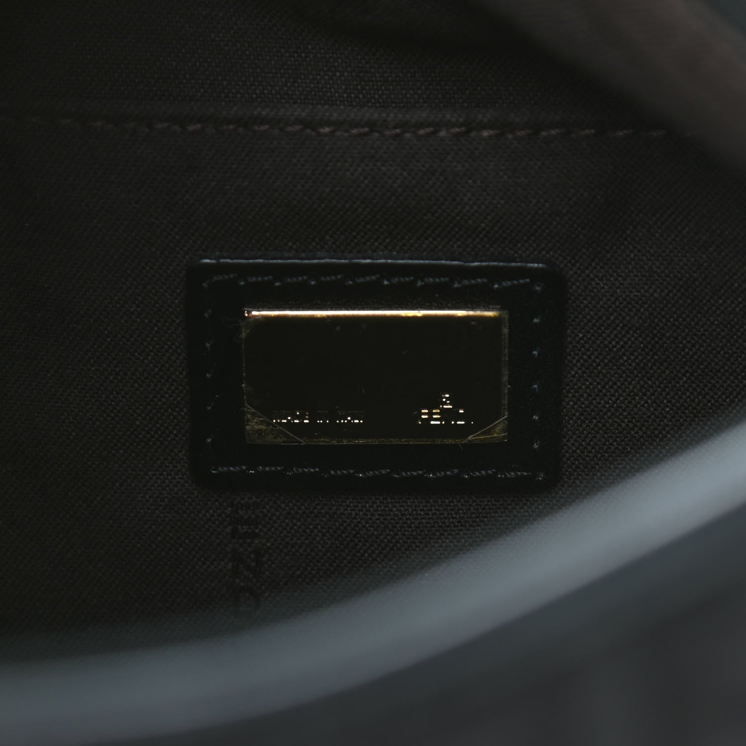 Fendi Zucchino Cuoio Chef Hobo Black 6 of 8