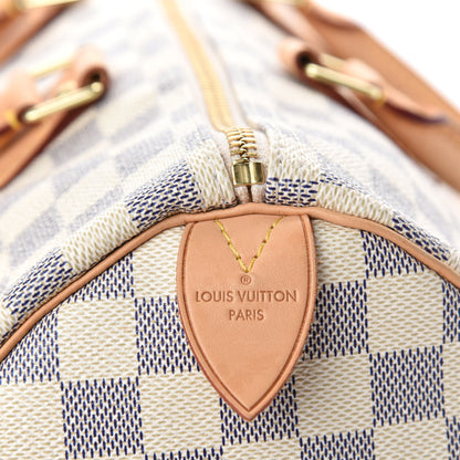 Louis Vuitton Damier Azur Speedy 35 9 of 12