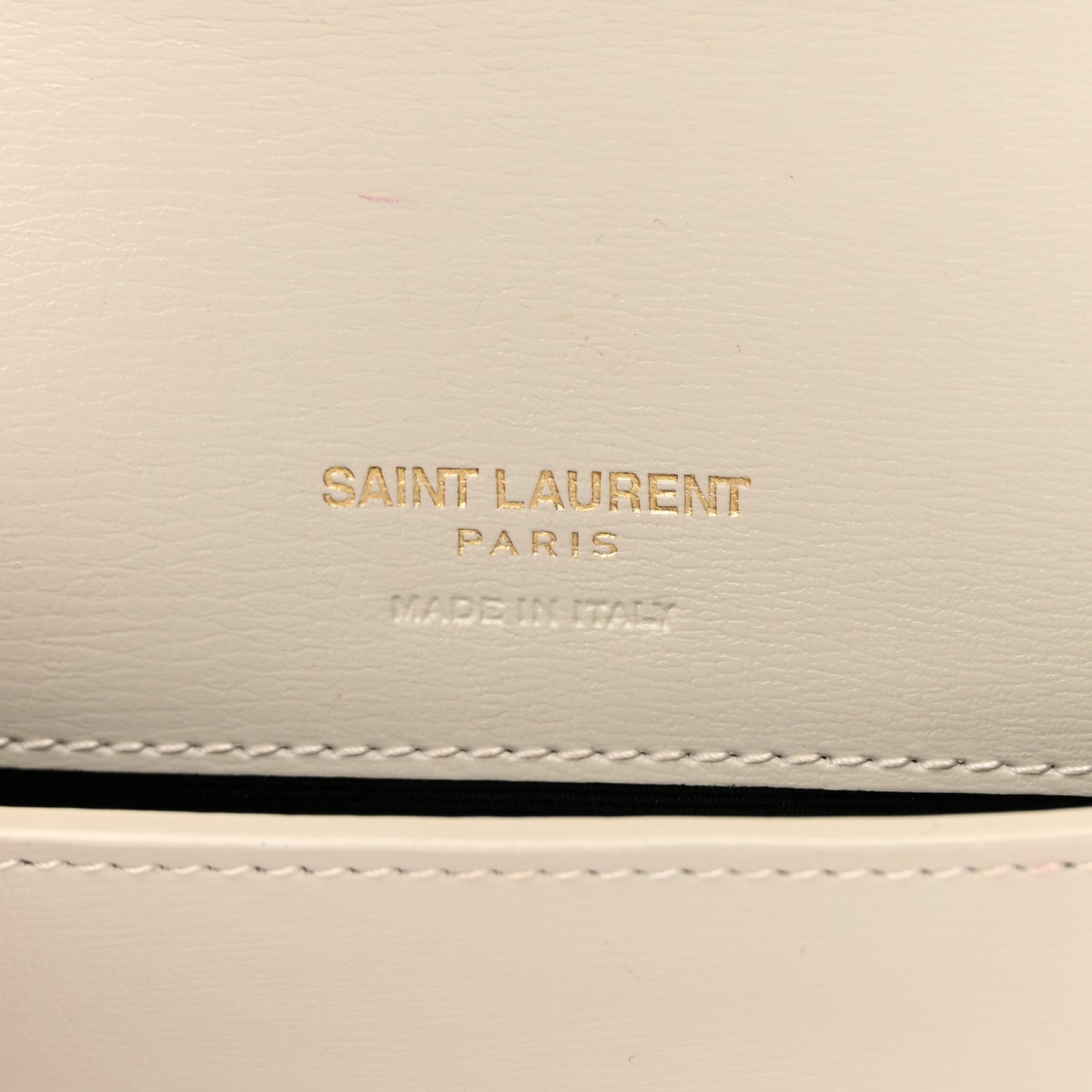 Smooth Calfskin Monogram Phone Holder Crossbody Crema Soft