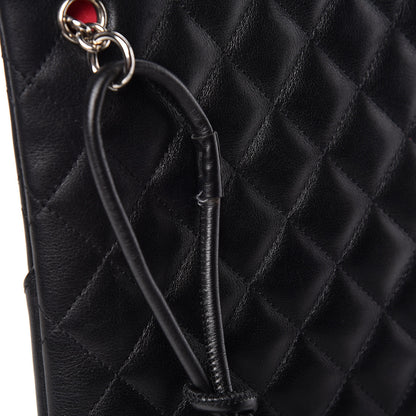 Chanel Calfskin Cambon Flat Messenger Black 12 of 13