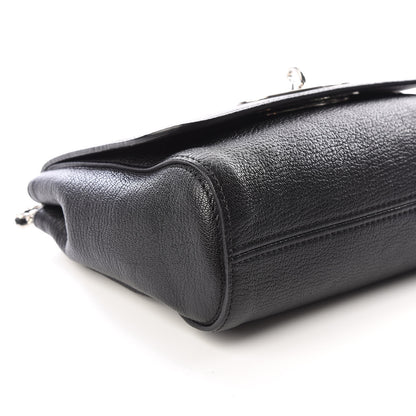 Mulberry Glossy Goatskin Small Lily Flap Black 5 of 10