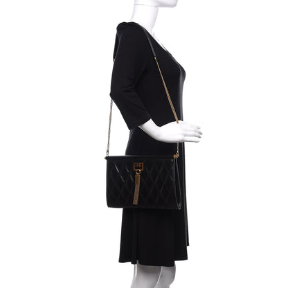 Givenchy Goatskin Quilted Medium Gem Bag Black 2 of 9