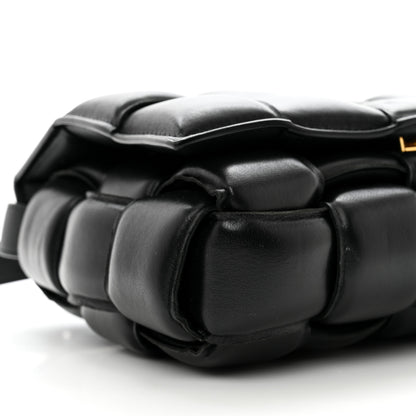 Bottega Veneta Nappa Maxi Intreccio Padded Cassette Crossbody Bag Black 8 of 9