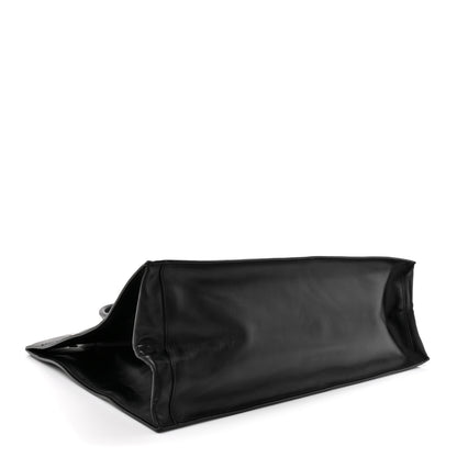 Saint Laurent Vitello Rive Gauche Large Tote Black 4 of 13