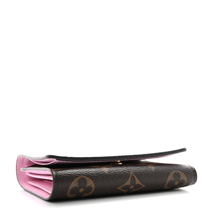 Louis Vuitton Monogram 2021 Christmas Animation Japanese Garden Victorine Wallet Wisteria Pink 4 of 7