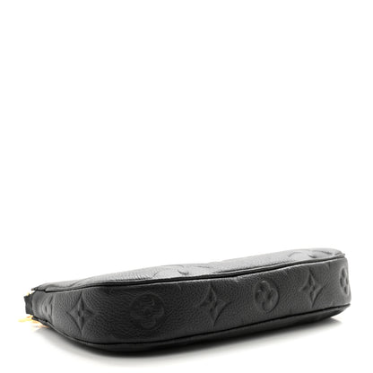 Louis Vuitton Empreinte Monogram Giant Multi Pochette Accessories Small Pochette Black 4 of 6
