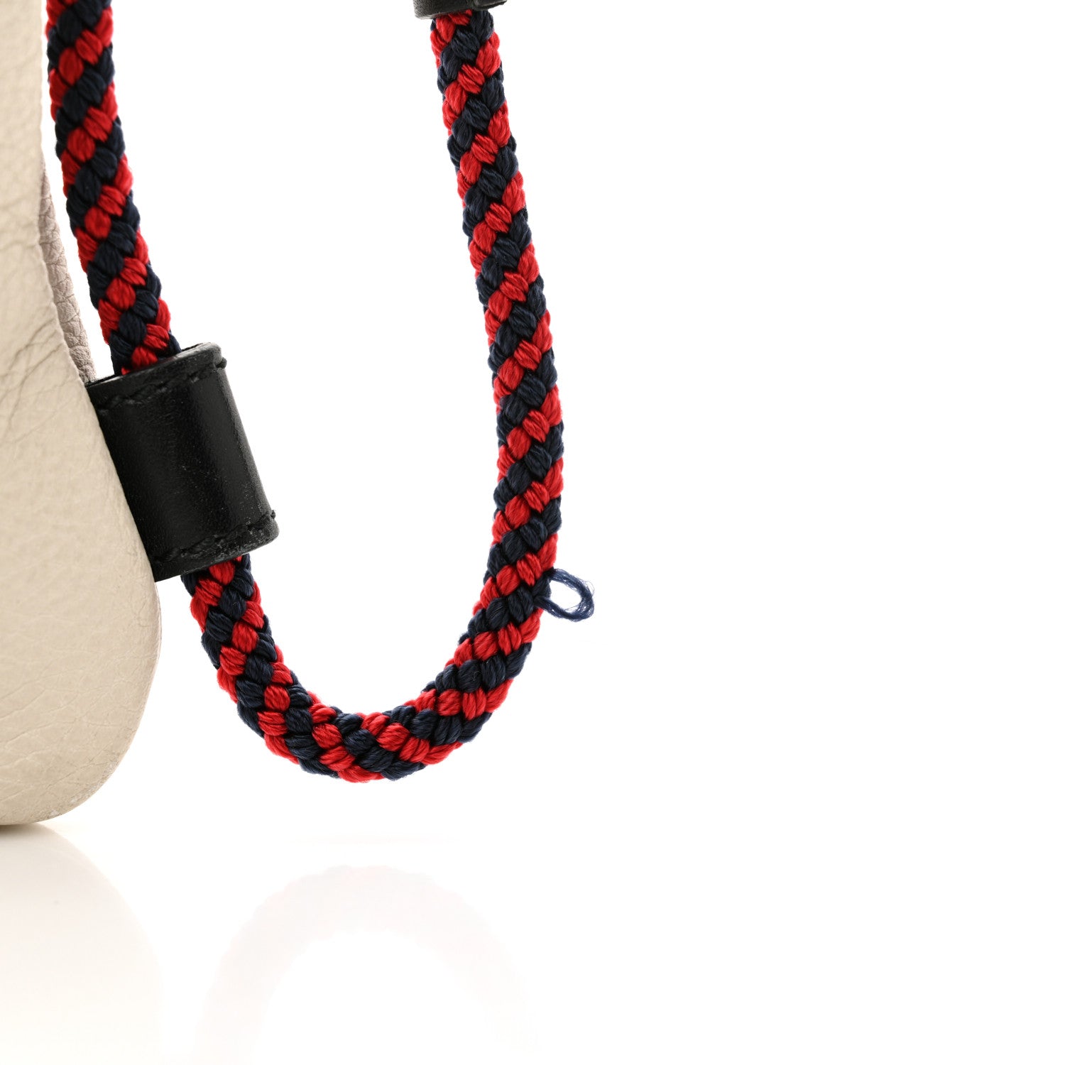Gucci Calfskin Logo Drawstring Backpack Mystic White 12 of 14