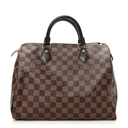 Louis Vuitton Damier Ebene Speedy 30 1 of 10