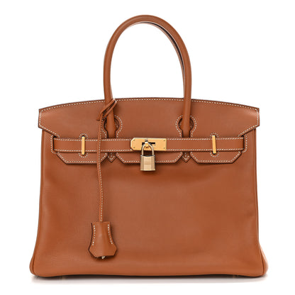 Hermes Swift Birkin 30 Gold 1 of 32